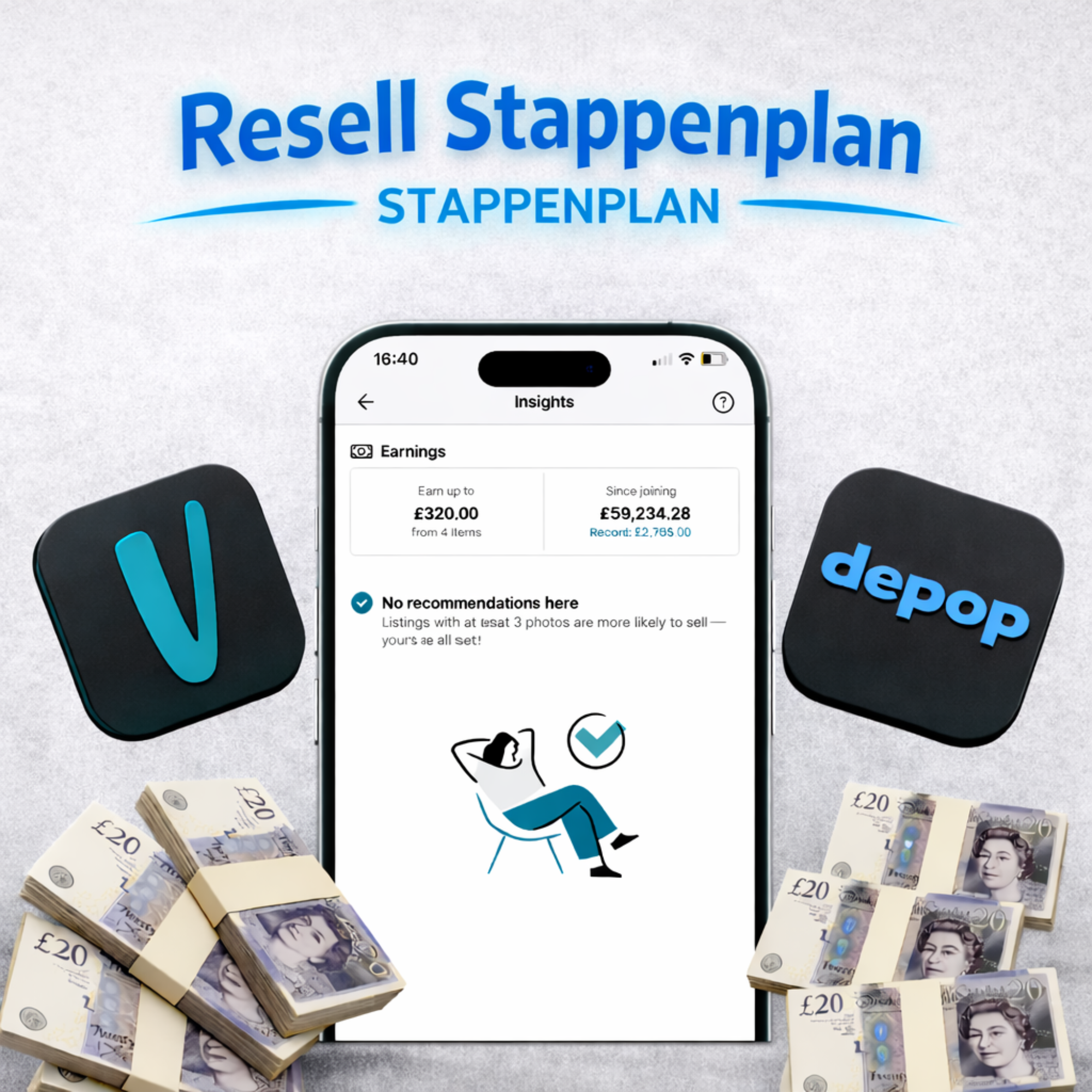 Resell Stappenplan